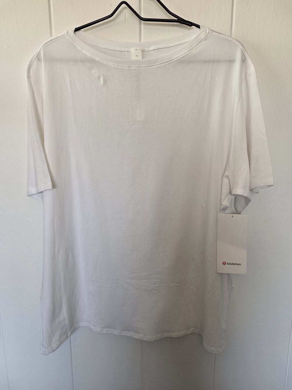 Lululemon Relaxed-fit Boatneck T-shirt Size 10 NWT